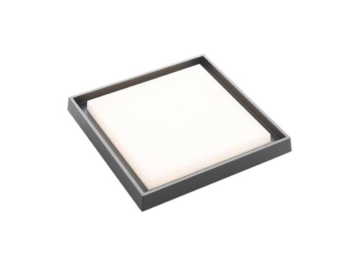 Lucande LED Outdoor Deckenlampe in dunkelgrau, weiß, Deckenleuchte außen