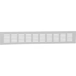 Lüftungsgitter LG 400/100 Größe: 400 x 100 mm Aluminium matt eloxiert