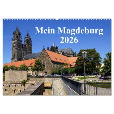 Mein Magdeburg 2026 (Wandkalender 2026 DIN A2 quer), CALVENDO Monatskalender
