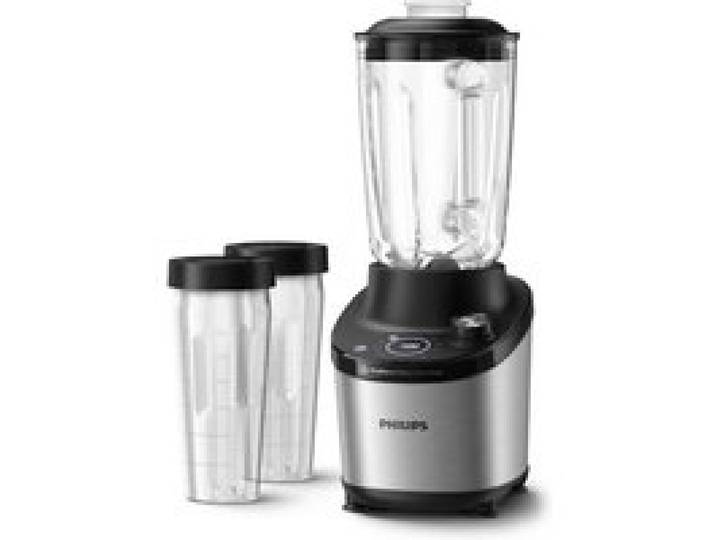 Philips Mixeur haute vitesse série 7000 technologie problend ultra 1 8 L 6 programmes argent noir (HR3760/10)