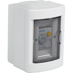 CamperPower FI-Schutzschalter Gehäuse 230V 16A 30mA Typ A – MINI mit Erdungskabel