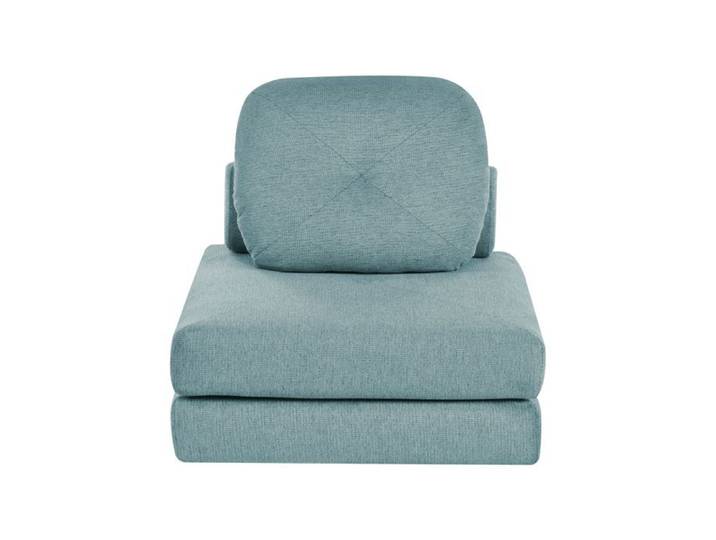 Fauteuil convertible OLDEN Tissu Vert menthe