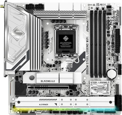 ASRock B860M Steel Legend WiFi Mainboard Sockel (PC) Intel LGA 1851