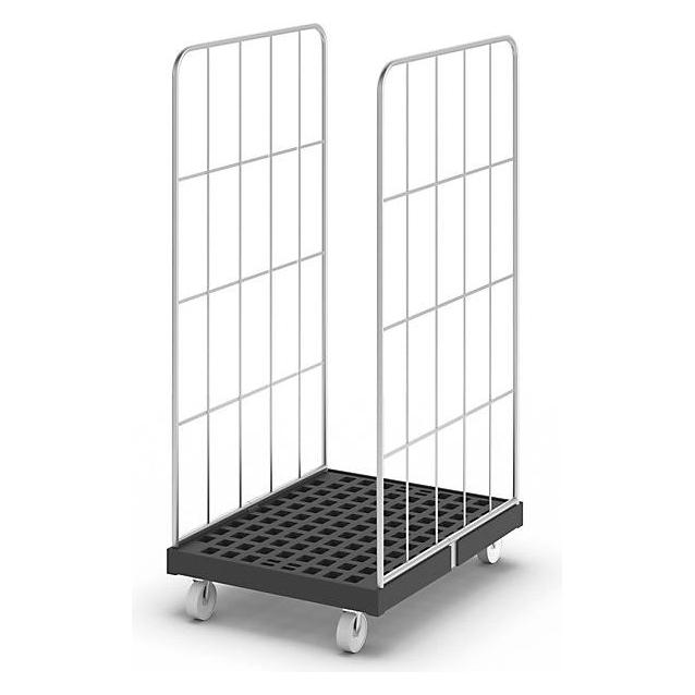 eurokraft basic Rollbehälter mit Seitengitter (500 kg) (59882460)