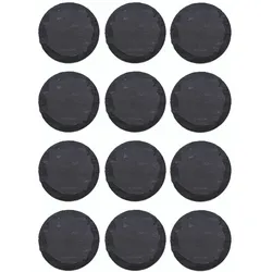 18x Schieferplatten I rund I 25x0 ,5 cm I Sushi Deko Servierplatten lang Schieferplatten Untersetzer Tischplatz Kerzenteller