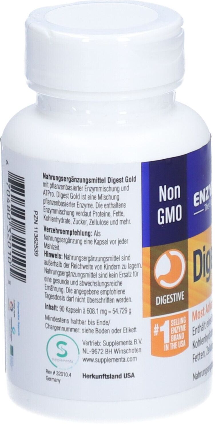 Digest Gold ATPro Enzymedica Kapseln 90 St