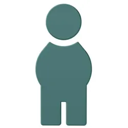 Hewi 801 Symbol Mann 801.91.01055 aquablau, selbstklebend