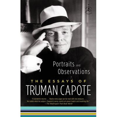 Portraits and Observations, Taschenbuch von Truman Capote, Modern Library, 978-0-8129-7891-9