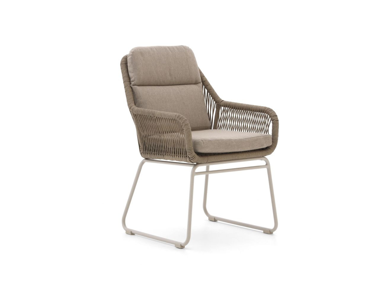 Intenso Isorella Dining tuinstoel met Rope in Taupe door Kees Furniture
