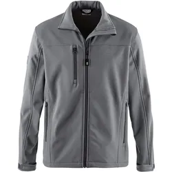 Softshelljacke "BASIC" - XXL - grau