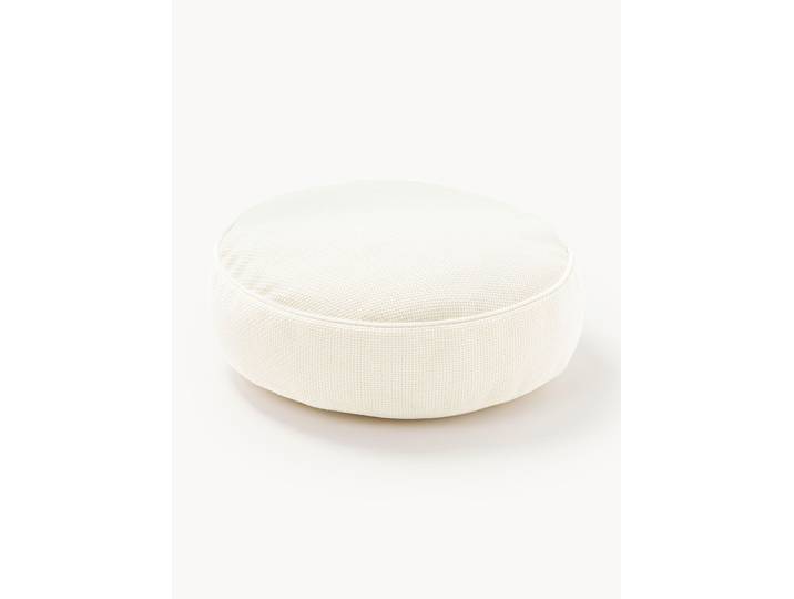 Coussin décoratif rond en bouclette Aya
