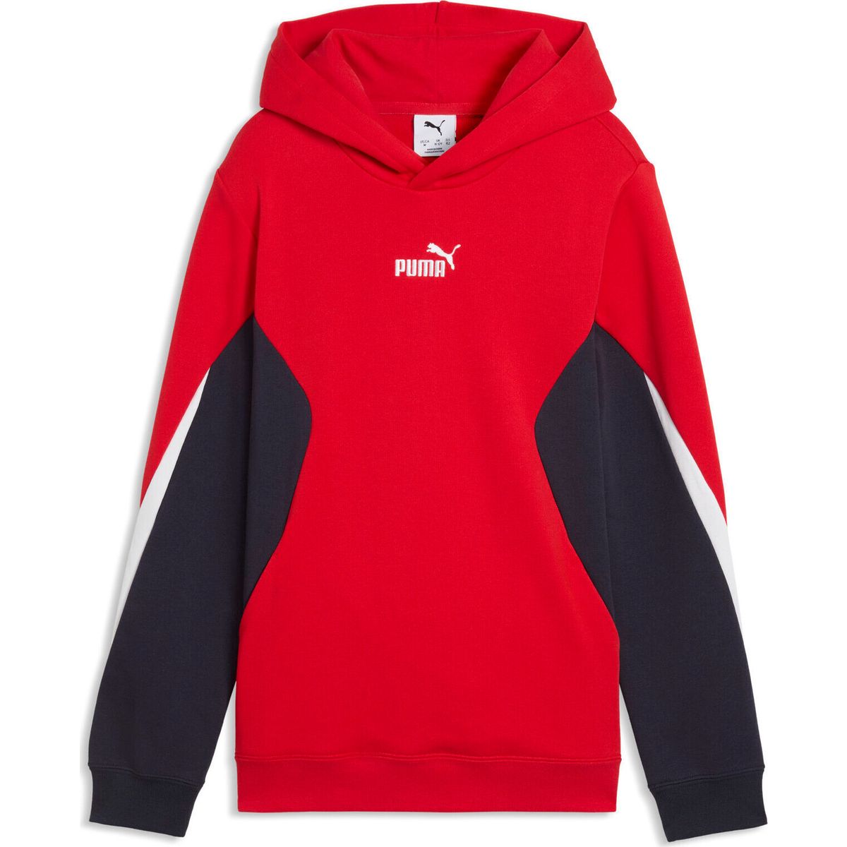 Puma Essentials Block Hoodie TR B for all time red (11) 140 692513-11-140