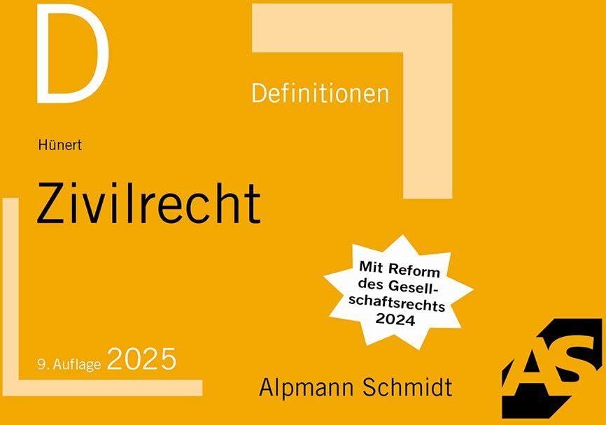 Matthias Hünert - Definitionen Zivilrecht - Preis vom 05.10.2026 03:47:11 h