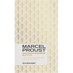 Die fünfundsiebzig Blätter, Belletristik von Marcel Proust, Andrea Spingler, Jürgen Ritte