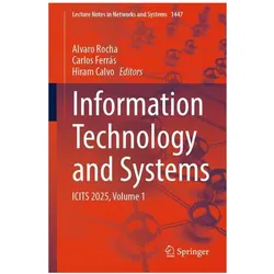 Information Technology and Systems, Fachbücher von Hiram Calvo, Alvaro Rocha, Carlos Ferrs