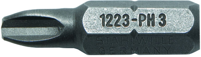 1218-1223 1231-1234 Stahlwille-Embouts tournevis Nr. 1234, 4 PH, Hexagonal C 8 mm (08030004)