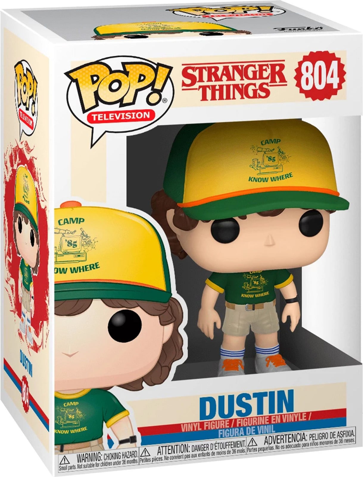 Funko Pop! Vinyl figuur Stranger Things Dustin 804