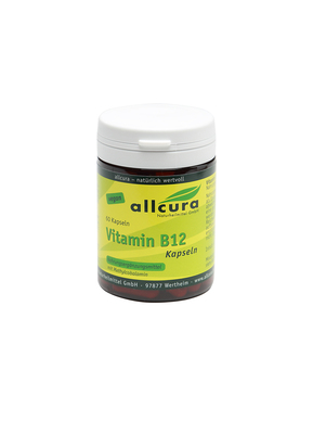 allcura Naturheilmittel GmbH VITAMIN B12 KAPSELN 60 St 14409046