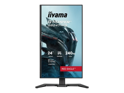 Iiyama G-MASTER Red Eagle GB2471HS-B1 - LED-Monitor - Gaming - 61 cm (24") (GB2471HS-B1)