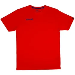 Spalding, Unisex, Sportshirt, Essential Tee (L), Rot