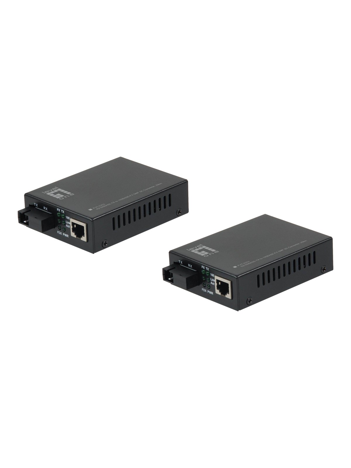 LevelOne FVT-2202 - fibre media converter - 10Mb LAN 100Mb LAN