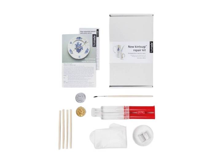 Kintsugi DIY Reparatur Kit Gold & Silber mit Anleitung