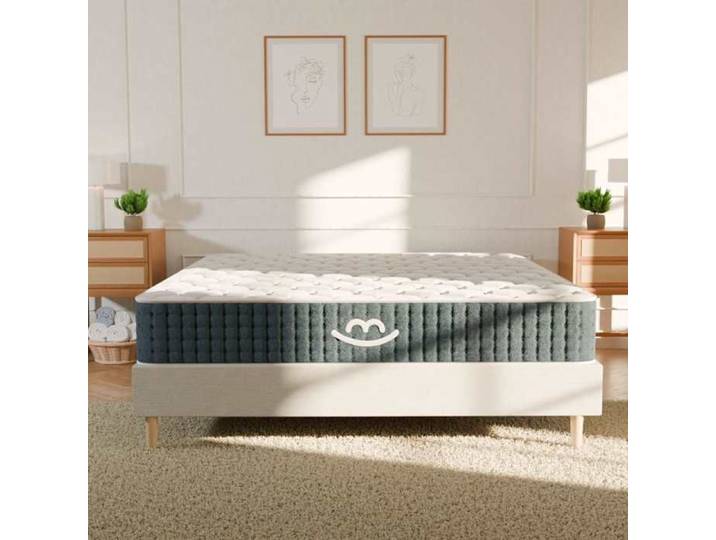 Matelas premium hybride mémoire de forme 140x190 épais 26cm - Jade - Morphea