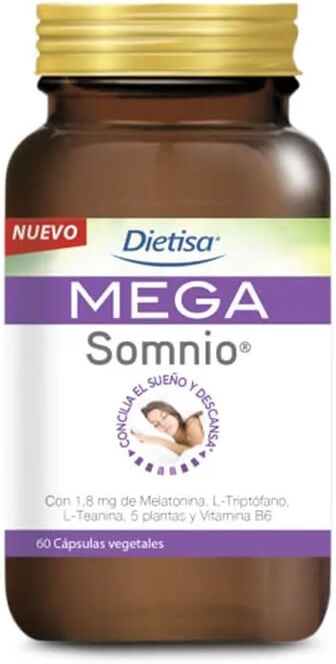 Dielisa MEGA SOMNIO 60 Cápsulas vegetais