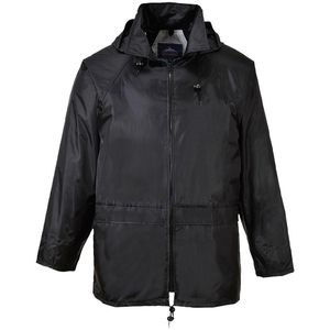 Portwest Arbeitsjacke S440, Regenjacke, schwarz, wasserdicht, Größe S