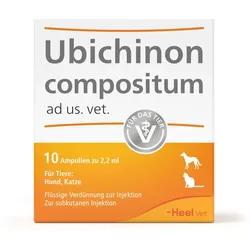 Ubichinon Compositum ad us.vet.Ampullen 10 St