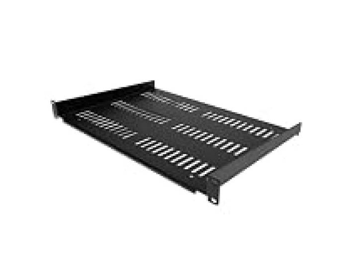 StarTech Étagère Ventilée 1U 19 , 30,5cm, 25kg, Noir (SHELF-1U-12-FIXED-V)