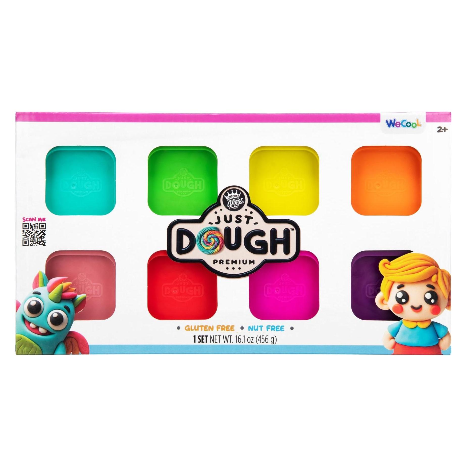 Just Dough - Bright Colors 8 pack (40381) (JUS-40381)