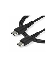 StarTech.com Cable Black USB C 1m 3ft C Durable 2.0 Type C Cord Data & Charging Male to RUSB2CC1MB (RUSB2CC1MB)