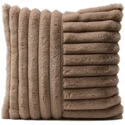 Kissen vito taupe (BH 40x40 cm) - BH 40x40 cm