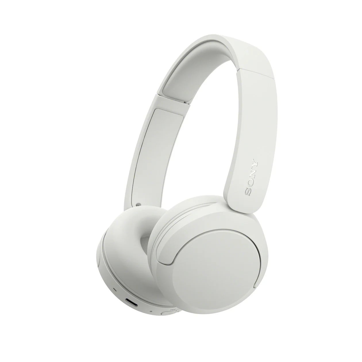 Sony WH-CH535 Bluetooth On-ear hoofdtelefoon Wit
