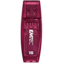 Emtec C410 Color Mix (16 GB, USB-A), USB Stick, Rot