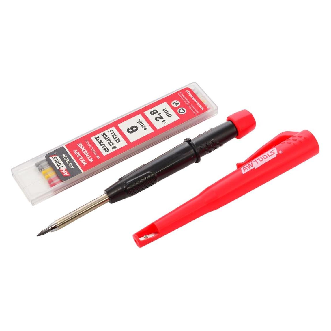 Awtools OŁÓWEK / ZNACZNIK AUTOMATYCZNY + WKŁADY 6szt. (6x) (69074150)