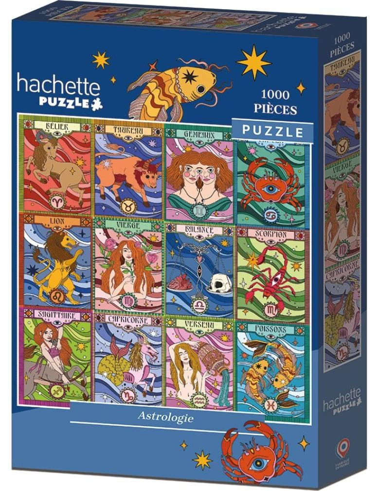 Hachette Puzzel Astrologie 1000 stukjes meerkleurig