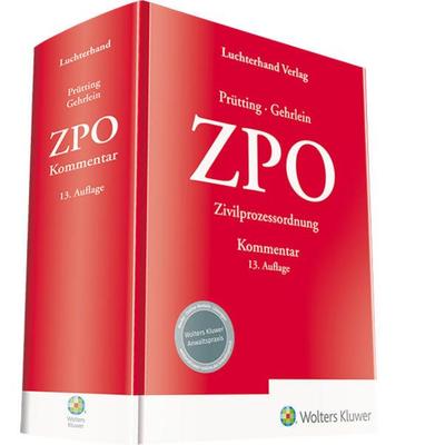 ZPO Kommentar, Paperback von , Hermann Luchterhand Verlag