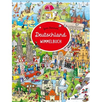 Deutschland Wimmelbuch, Gebundene Ausgabe von , Adrian & wimmelbuchverlag, 978-3-9858527-6-5