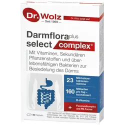 Darmflora plus select complex 40 St Kapseln magensaftresistent