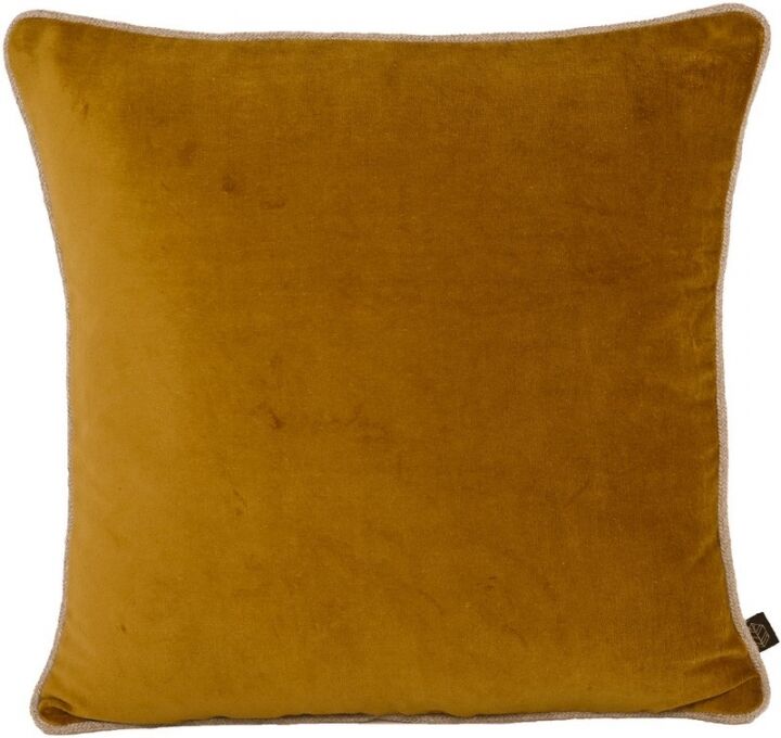 HAOMY Housse de coussin en velours Gold 45 x 45 cm - New Delhi