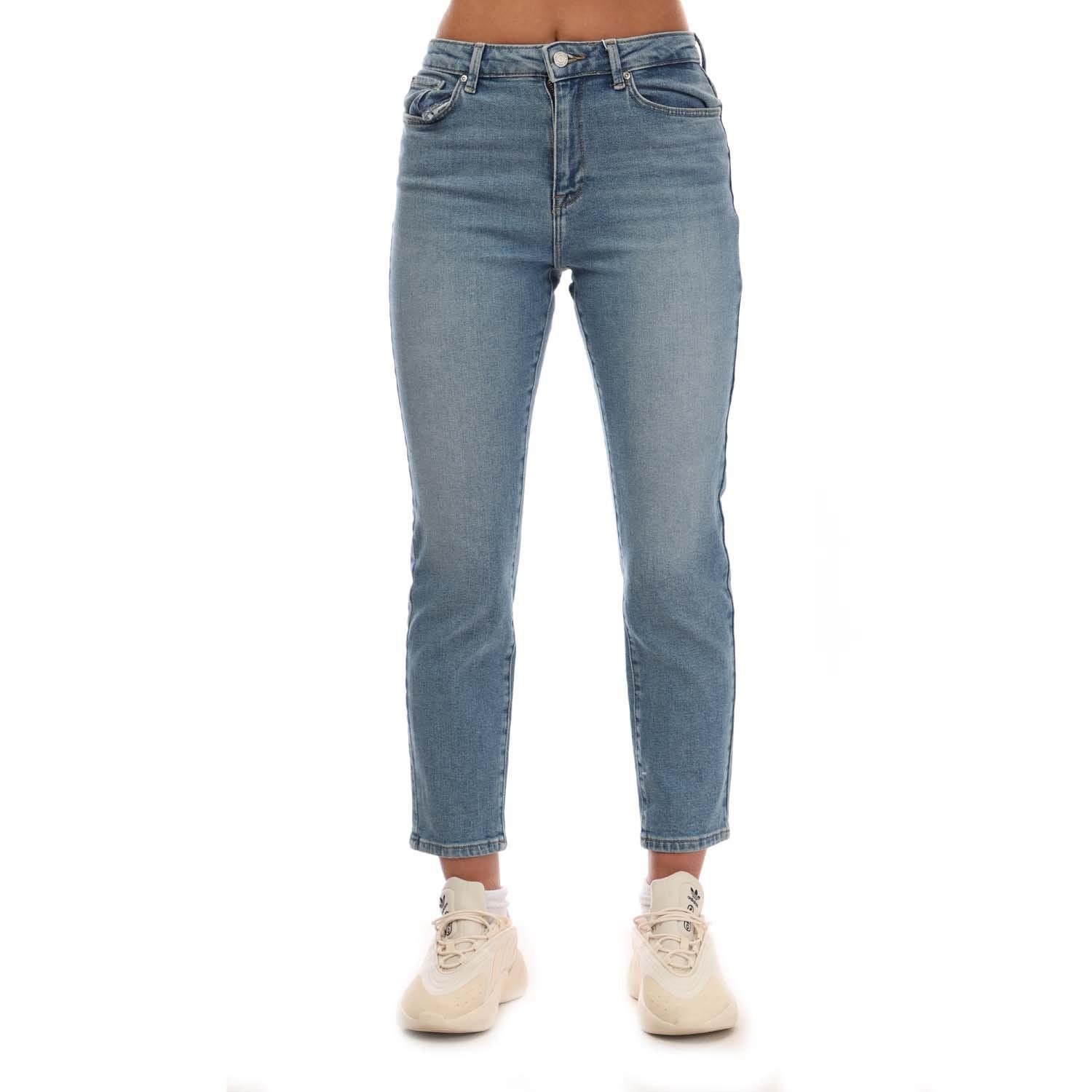 Only Onlemily stretch hw st ak dnm blue denim