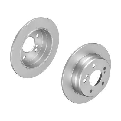 F.BECKER Bremsscheibe SET10211164 voll 258mm 9mm für Mercedes
