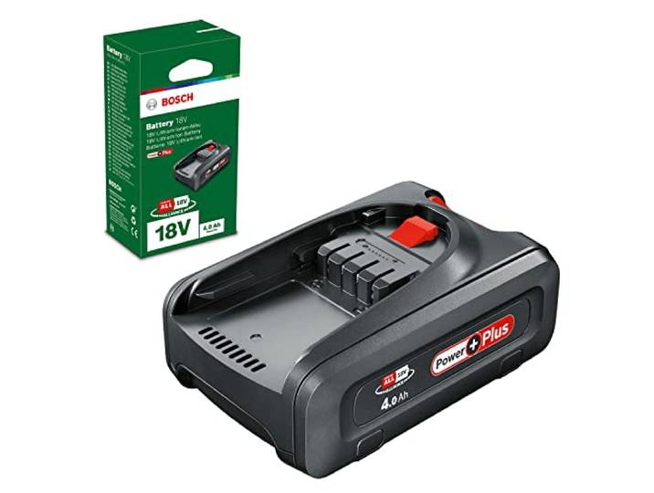 Bosch Batterie PBA 18V 4.0Ah - PowerPlus (1 batterie 18V 4.0 Ah\, système 18V\, livré dans un carton)