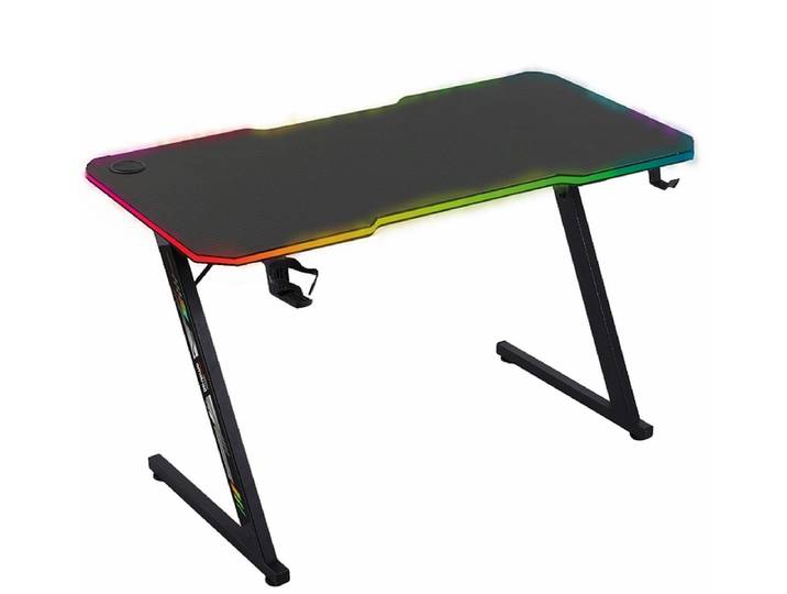 Gaming Schreibtisch AMSTRAD AMS-DESK120Z 60x120x73cm schwarz