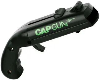 Cozy Casa Charm Cap Gun Bottle Opener Beer Bottle Opener With Bottle Cap Launcher black