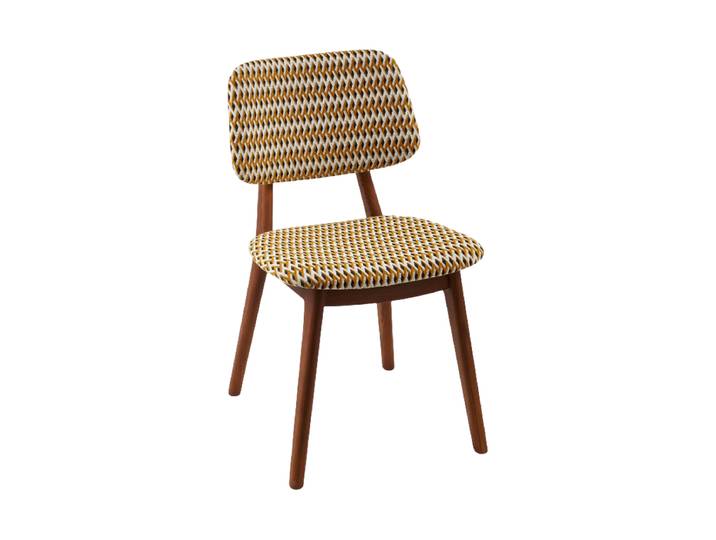 Massiver Design Esszimmerstuhl „Happy Days“ Esche Geo Pols Potten