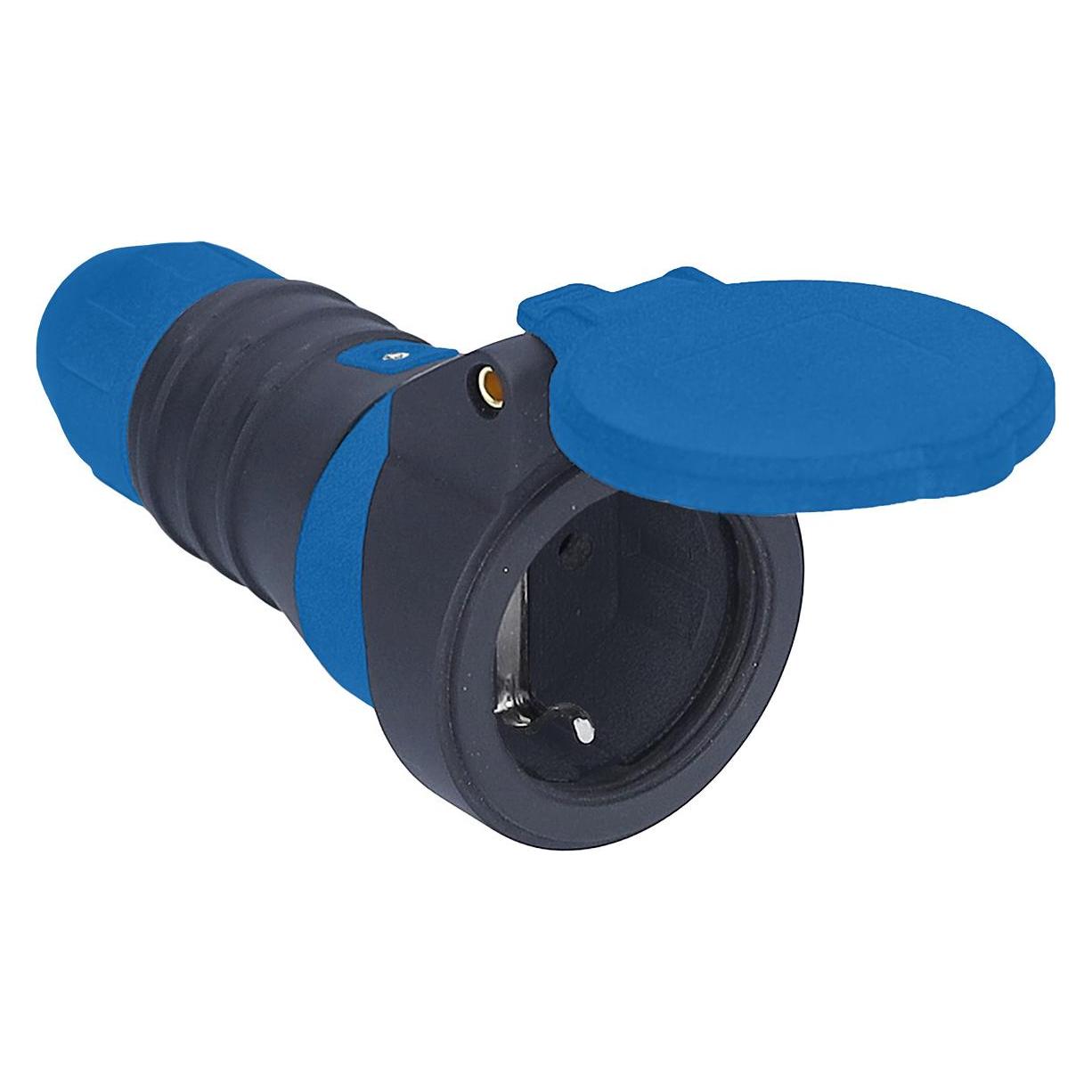 As - Schwabe AS Schwabe 62310 Schutzkontaktkupplung 230 V Schwarz, Blau IP54 (CEE 7/7) (62310)