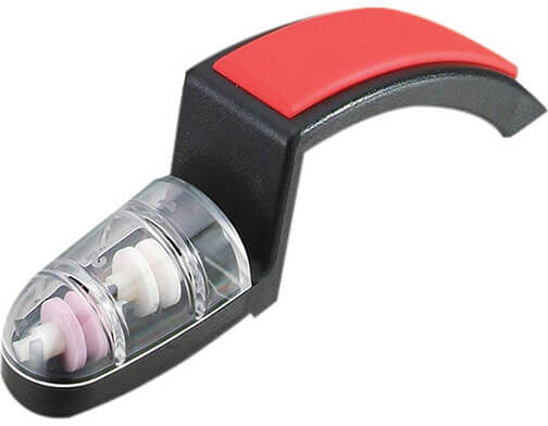 Global MinoSharp Shinkansen Sharpener Black & Red